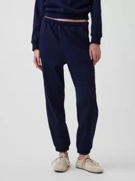 Joggebukse med høy midje i Vintagesoft-stil