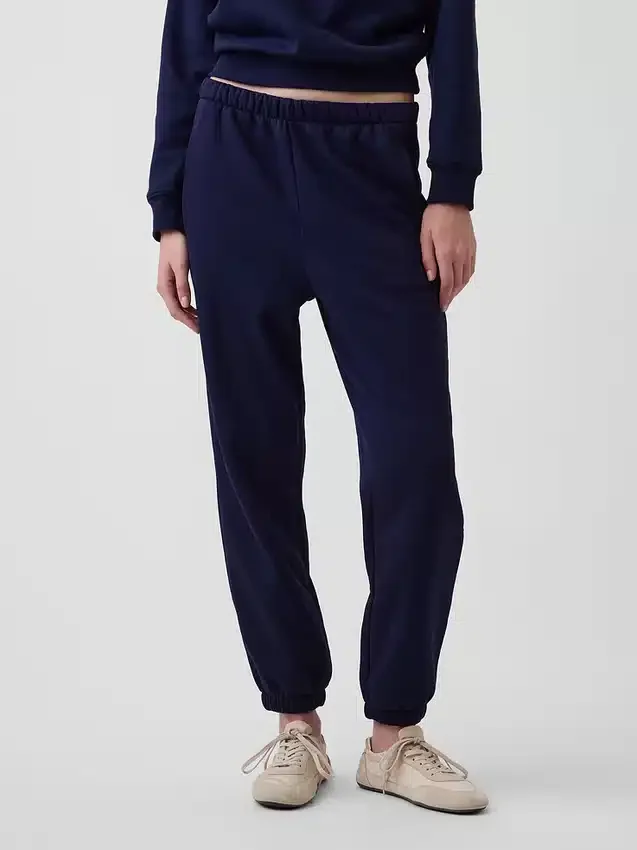 Joggebukse med høy midje i Vintagesoft-stil