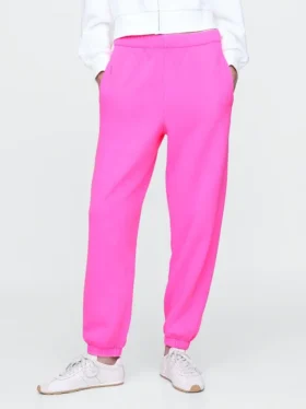 Joggebukse med høy midje i Vintagesoft-stil