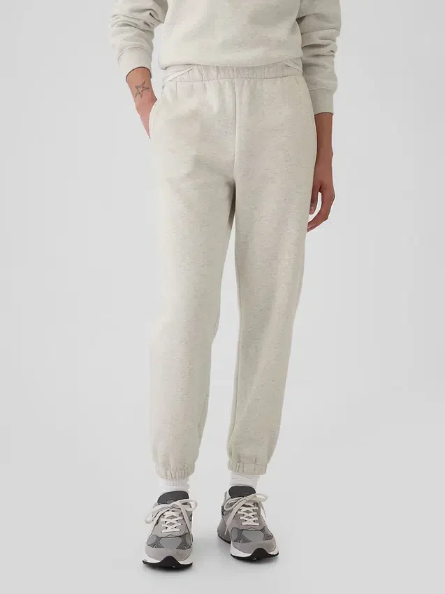 Joggebukse med høy midje i Vintagesoft-stil
