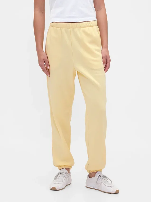 Joggebukse med høy midje i Vintagesoft-stil
