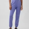 Joggebukse med høy midje i Vintagesoft-stil
