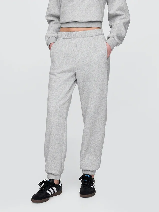 Joggebukse med høy midje i Vintagesoft-stil