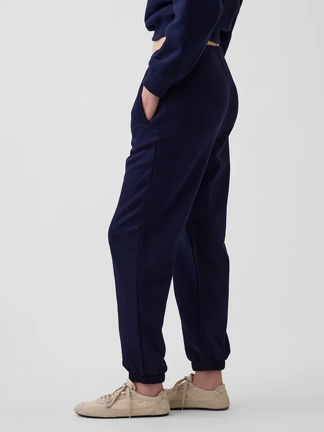 Joggebukse med høy midje i Vintagesoft-stil