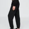 Joggebukse med høy midje i Vintagesoft-stil
