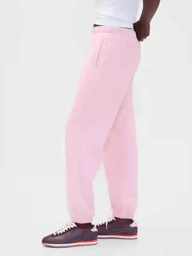 Joggebukse med høy midje i Vintagesoft-stil