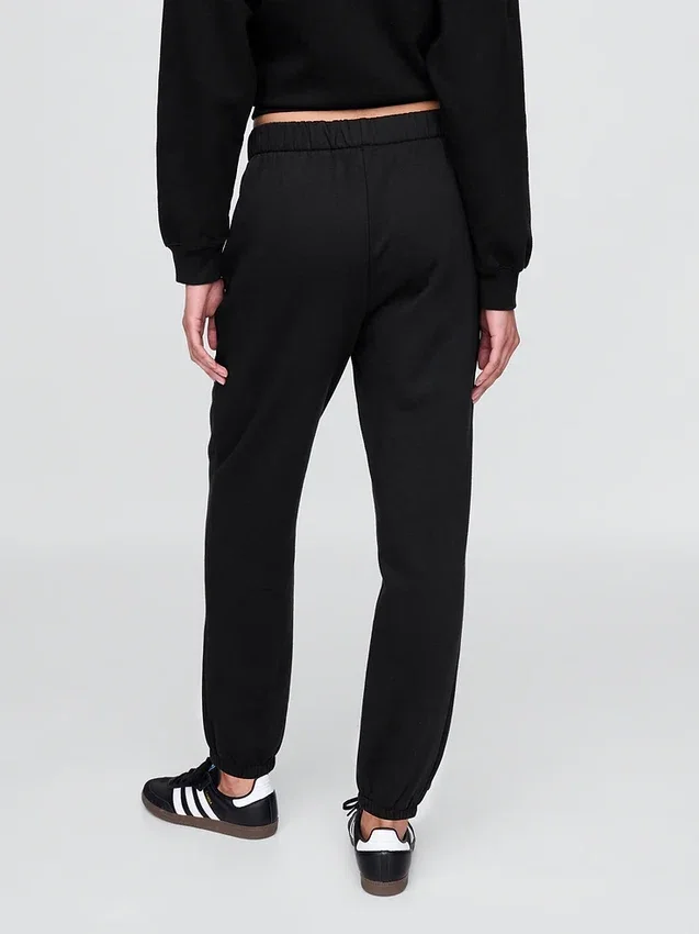 Joggebukse med høy midje i Vintagesoft-stil