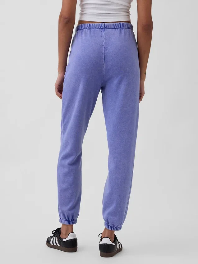 Joggebukse med høy midje i Vintagesoft-stil