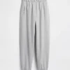 Joggebukse med høy midje i Vintagesoft-stil