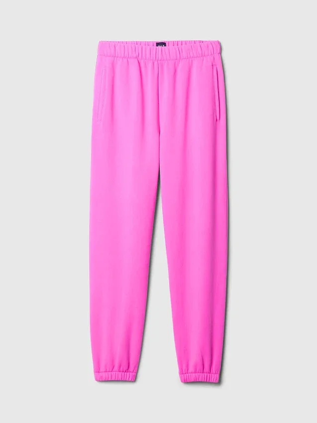 Joggebukse med høy midje i Vintagesoft-stil