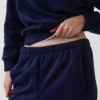 Joggebukse med høy midje i Vintagesoft-stil