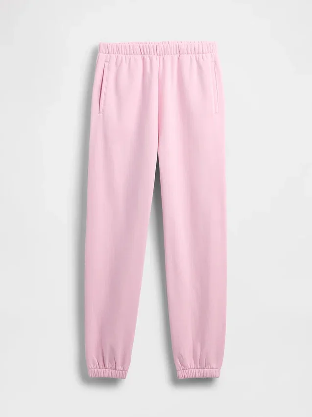 Joggebukse med høy midje i Vintagesoft-stil