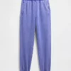 Joggebukse med høy midje i Vintagesoft-stil