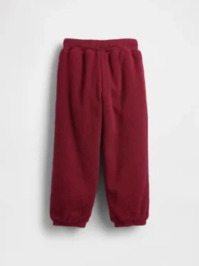 Joggebukse med sherpa-fôr for Baby og Småbarn
