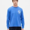 Keith Haring T-skjorte med grafisk trykk i avslappet passform