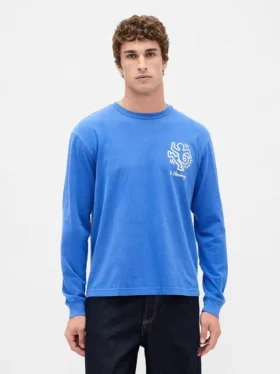 Keith Haring T-skjorte med grafisk trykk i avslappet passform