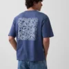 Keith Haring T-skjorte med grafisk trykk i oversized-modell