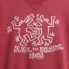 Keith Haring tykk logo-sweatshirt
