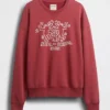 Keith Haring tykk logo-sweatshirt