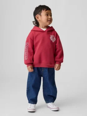 Keith Haring Vintagesoft-hettegenser for småbarn
