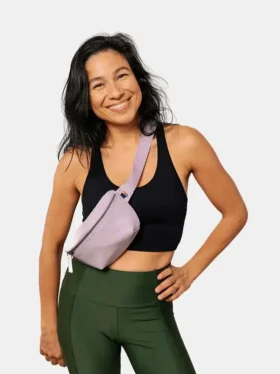 Kibou Mini vegansk lærbelteveske