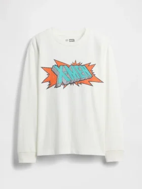 Kids Marvel T-skjorte med grafisk trykk i avslappet passform