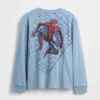 Kids Marvel T-skjorte med grafisk trykk i avslappet passform