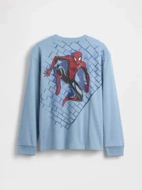 Kids Marvel T-skjorte med grafisk trykk i avslappet passform