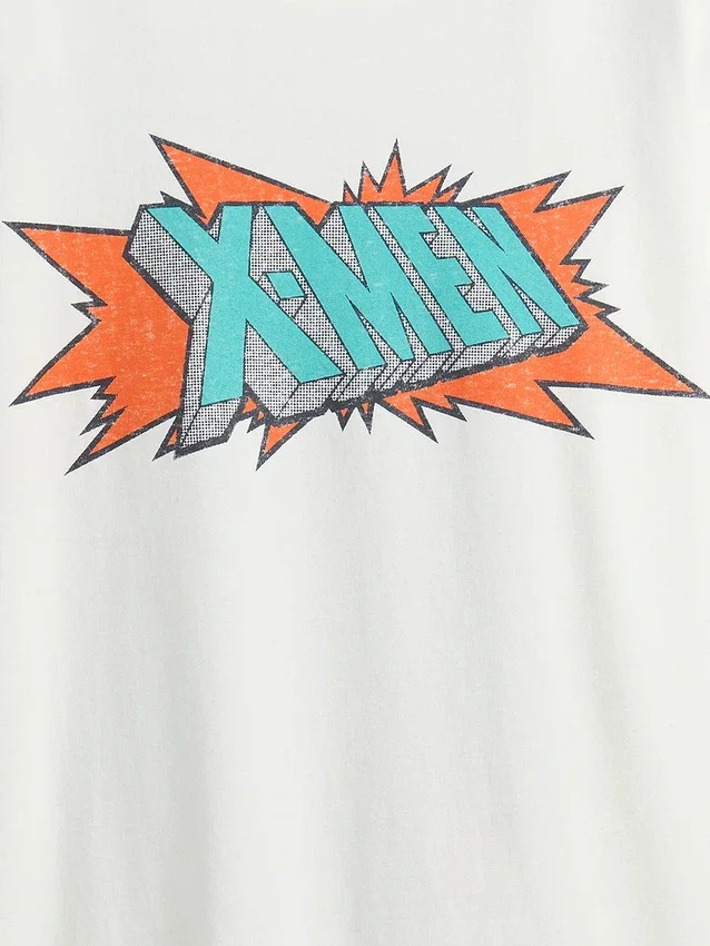 Kids Marvel T-skjorte med grafisk trykk i avslappet passform