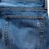 Kjøp blå, avslappede jeans med rett ben