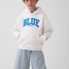 Kjøp Blue Kids Vintagesoft Relaxed-hettegenser