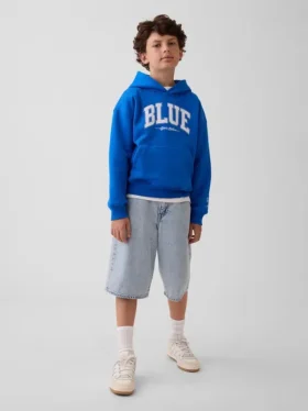 Kjøp Blue Kids Vintagesoft Relaxed-hettegenser