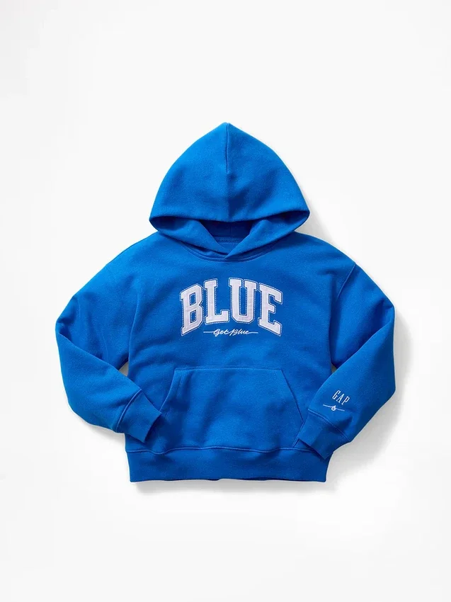Kjøp Blue Kids Vintagesoft Relaxed-hettegenser