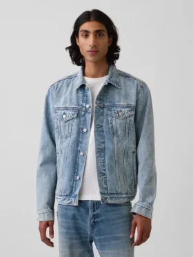 Klassisk ikonisk denimjakke