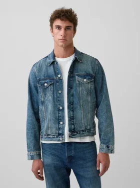 Klassisk ikonisk denimjakke