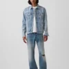 Klassisk ikonisk denimjakke