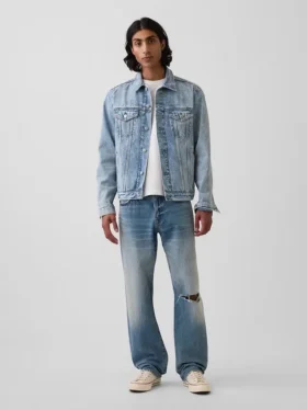 Klassisk ikonisk denimjakke