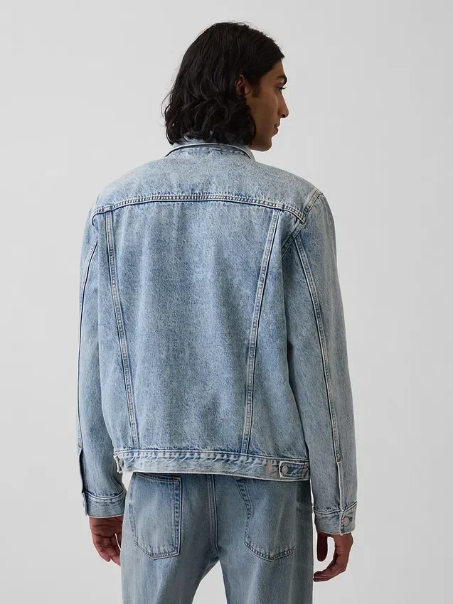 Klassisk ikonisk denimjakke