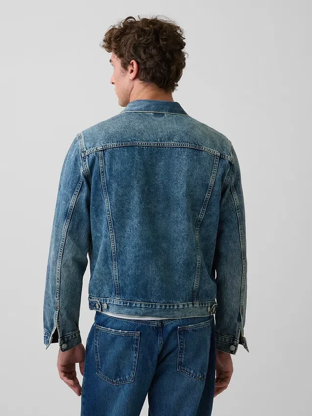 Klassisk ikonisk denimjakke