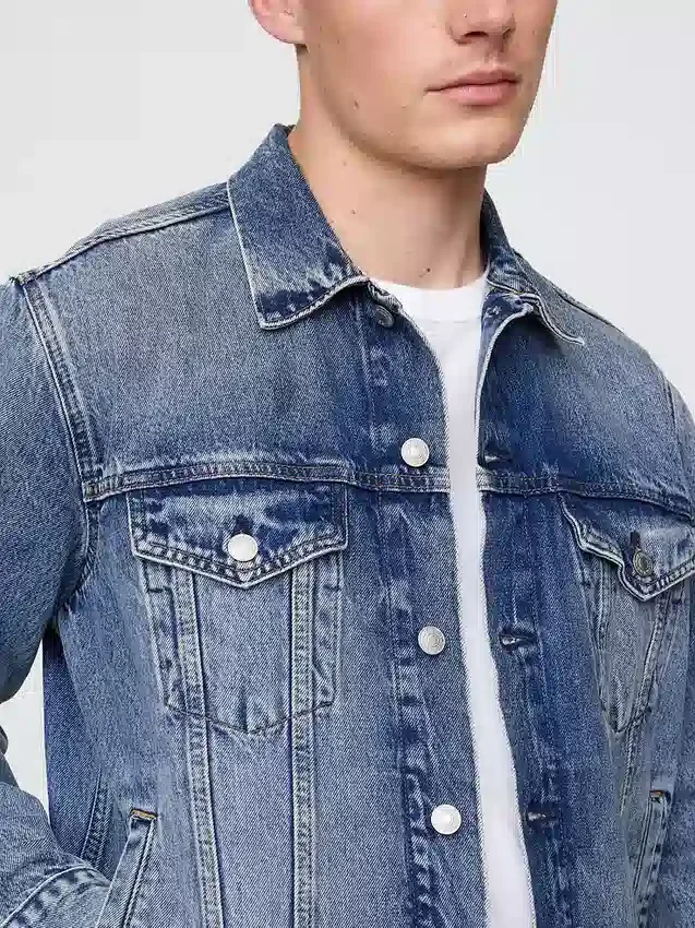Klassisk ikonisk denimjakke