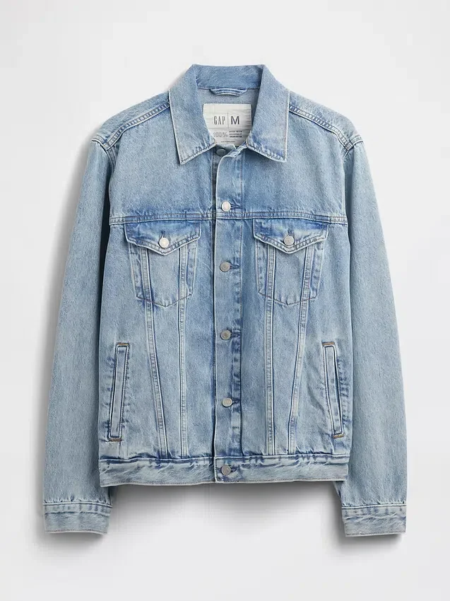 Klassisk ikonisk denimjakke