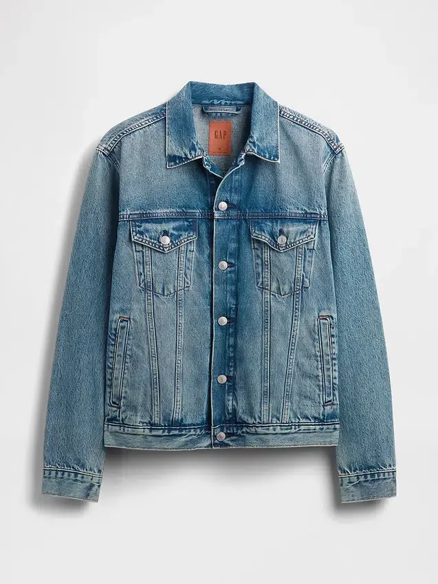 Klassisk ikonisk denimjakke