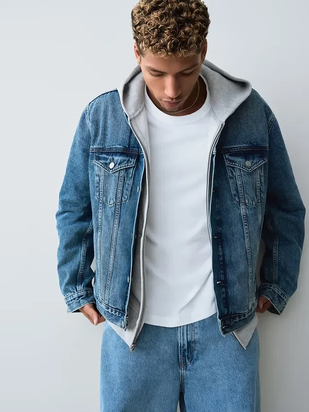 Klassisk ikonisk denimjakke