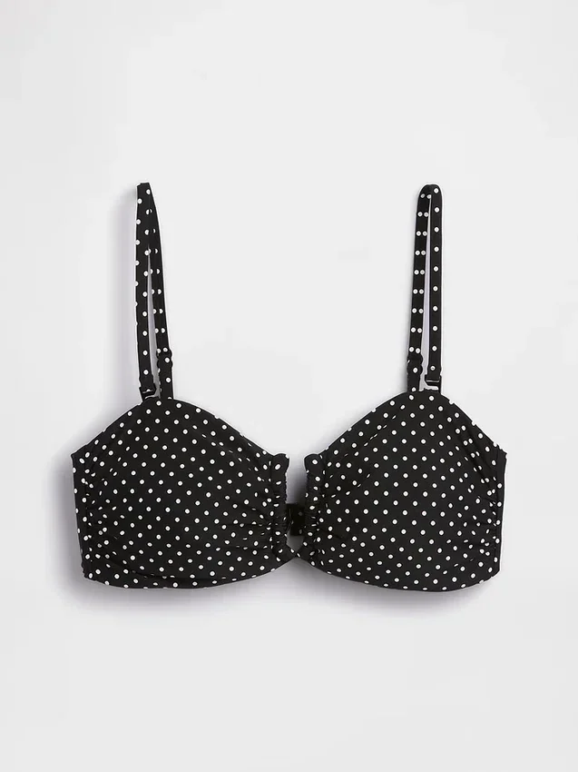 Konvertibel bandeau-bikinitopp