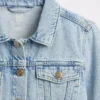 Kort denimjakke for barn