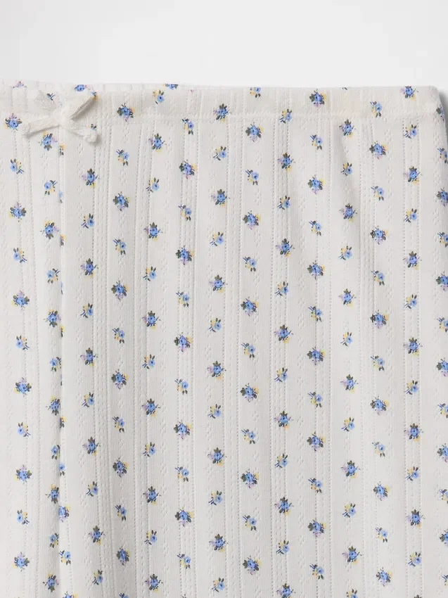 Korte pyjamasbukser i pointelle