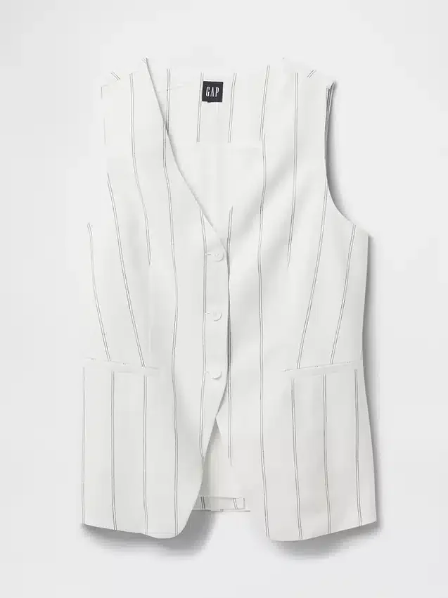 Lang vest i linblanding