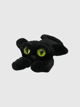 Lanky Cats Ziggy – svart kattedukke