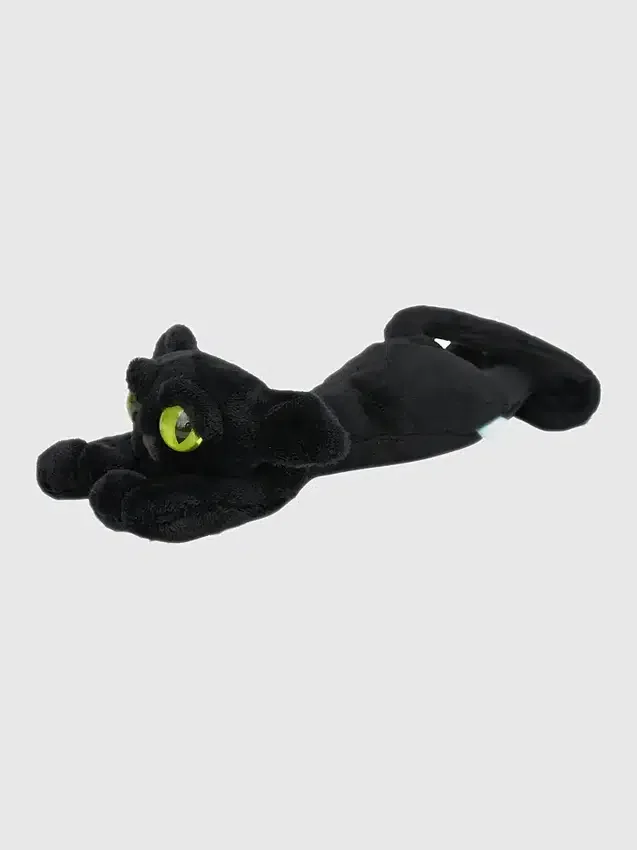 Lanky Cats Ziggy – svart kattedukke