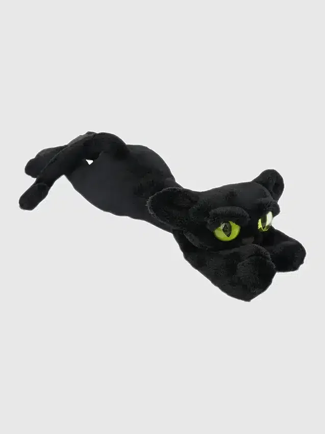 Lanky Cats Ziggy – svart kattedukke